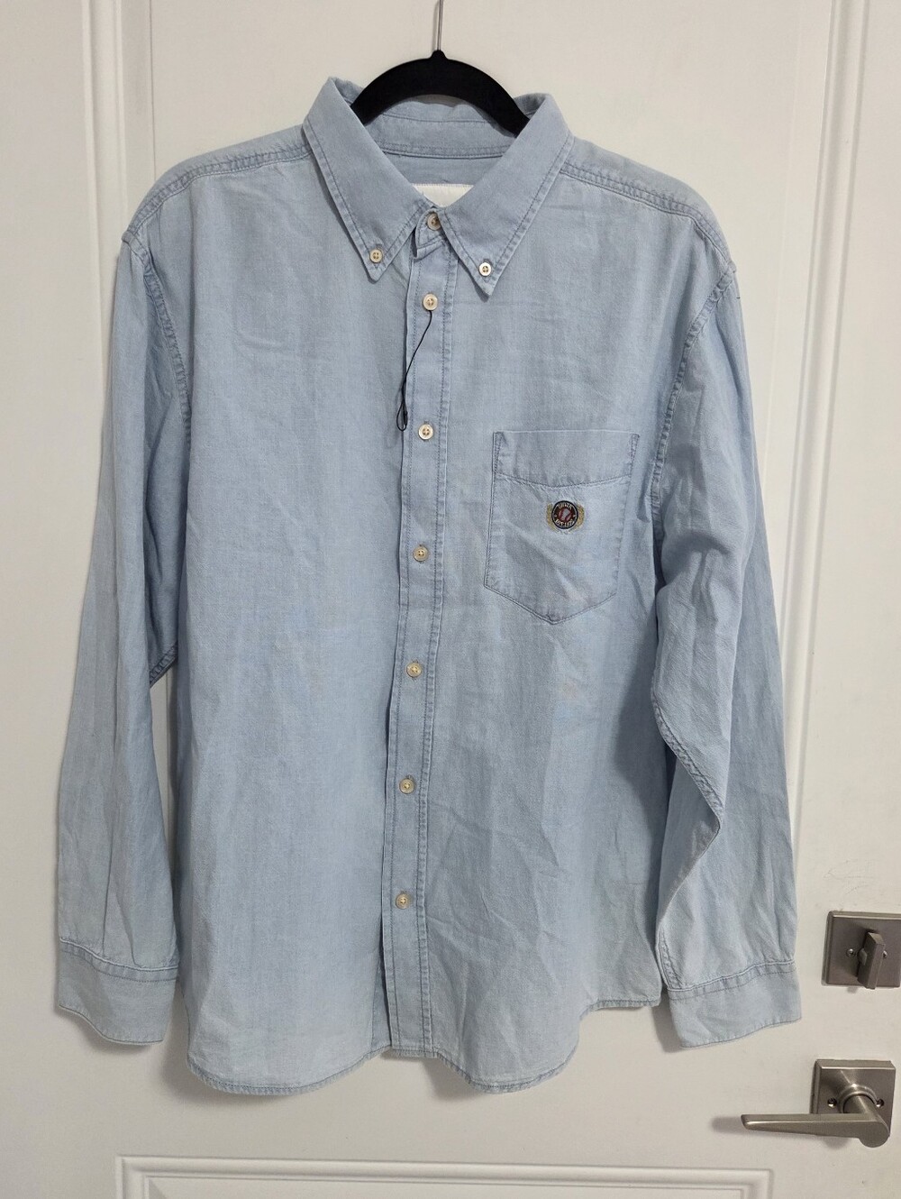 Zara DNWR Men's Lightweight Washed Denim Shirt - Size M